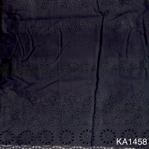 Chikankari Cotton Fabric-KA1458